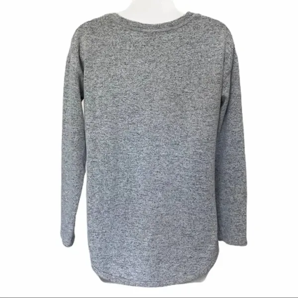 ✨ Felina Long Sleeve Gray Loungewear Top ✨ - Image 3