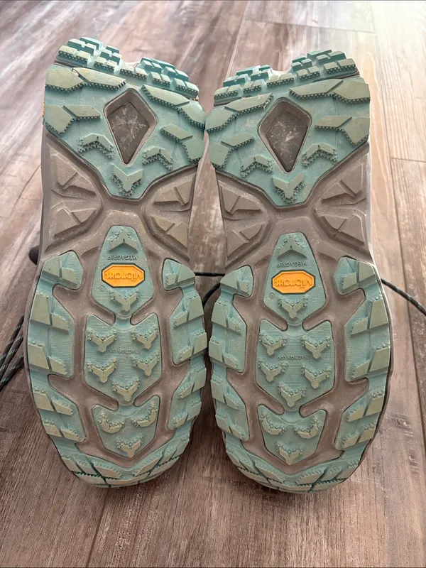 HOKA Kaha 2 GTX Castlerock/Coastal Cushioned Hiking Ankle Boots / Shoes size 10 - Image 10