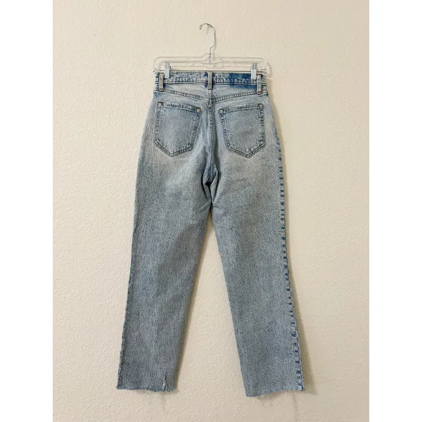 Abercrombie & Fitch The ’90s Straight Ultra High Rise Jeans Size 27/4R - Image 3