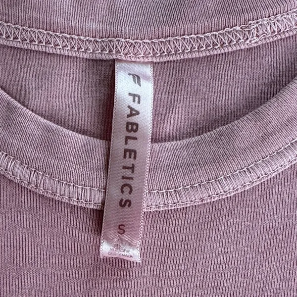 Fabletics Soft Pink Short Sleeve Tee - Image 2