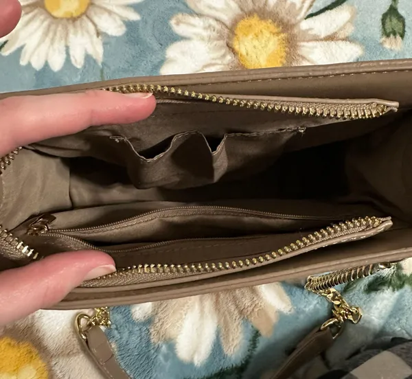 Miztigne Shoulder Bag Tan - Image 4