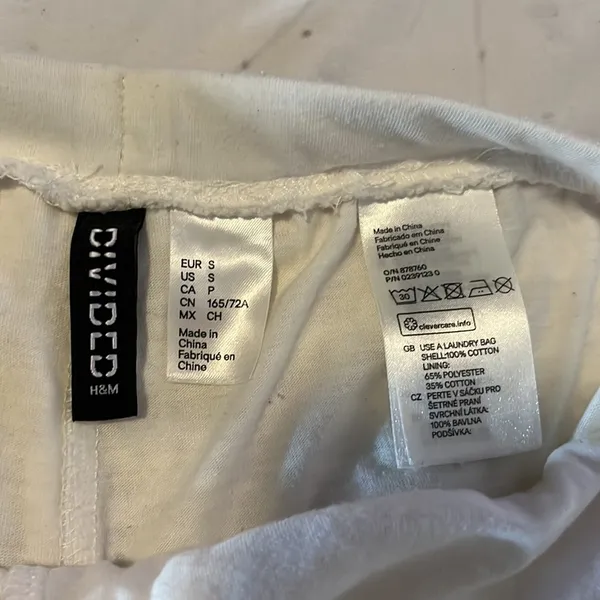 White Crochet Shorts from H&M - Image 3