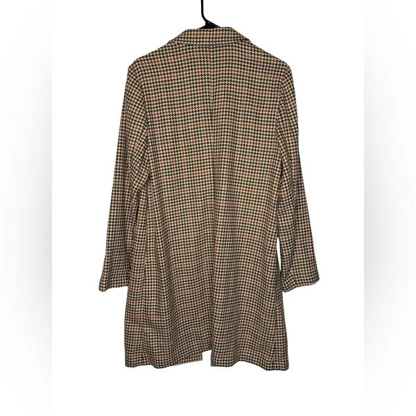 ✨ J.Jill Houndstooth Open Front‎ Jacket Coat Size M ✨ - Image 5