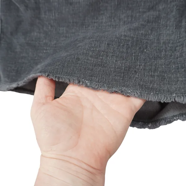 GAP‎ Women's Size 12 Gray Corduroy Raw Hem Shorts Charcoal Grey Summer Casual - Image 5