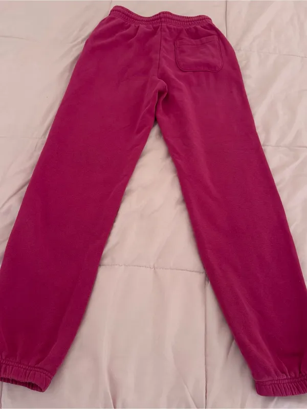 Out from Under pink Fuchsia Drawstring Jogger Pants sweatpants, size XS pockets - Image 12