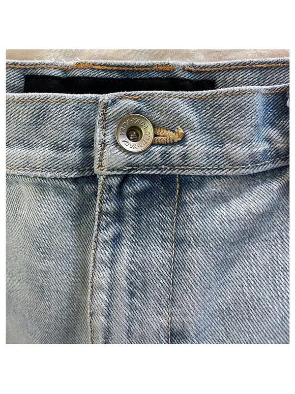 Yada Yada Denim Shorts | Carpenter Jean Shorts Vintage Y2K 90s - Image 4