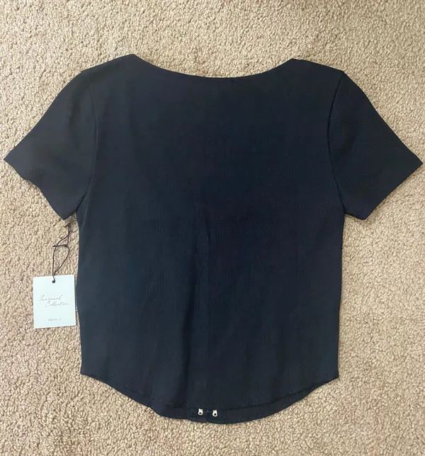 Forever 21 Cropped T-Shirt - Image 2