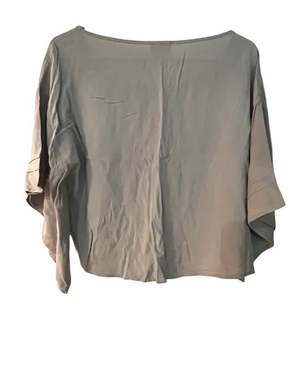 Pins and Needles Small Poncho Style Top Lightweight Lace Detail Boho Batwing - Image 3