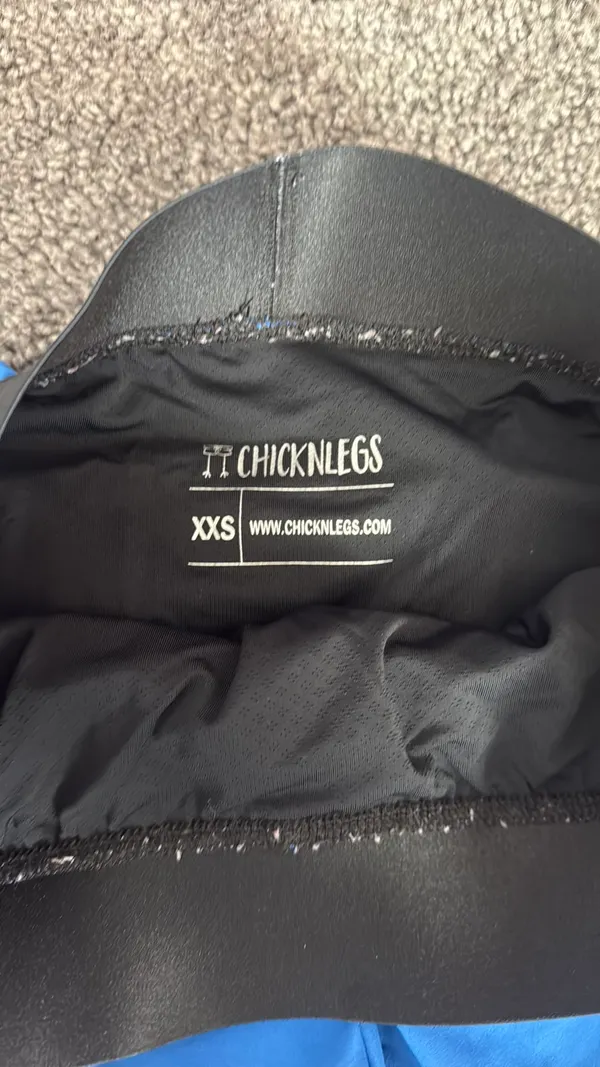 Blue ChicknLegs Athletic Running Shorts Size XXS - Image 3