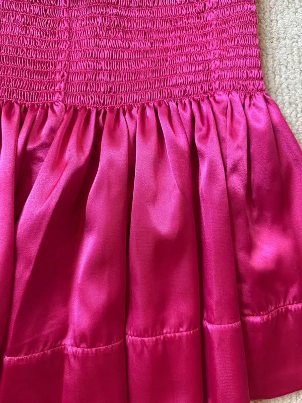 Koch Erica Skirt Pink Polysatin - Image 2