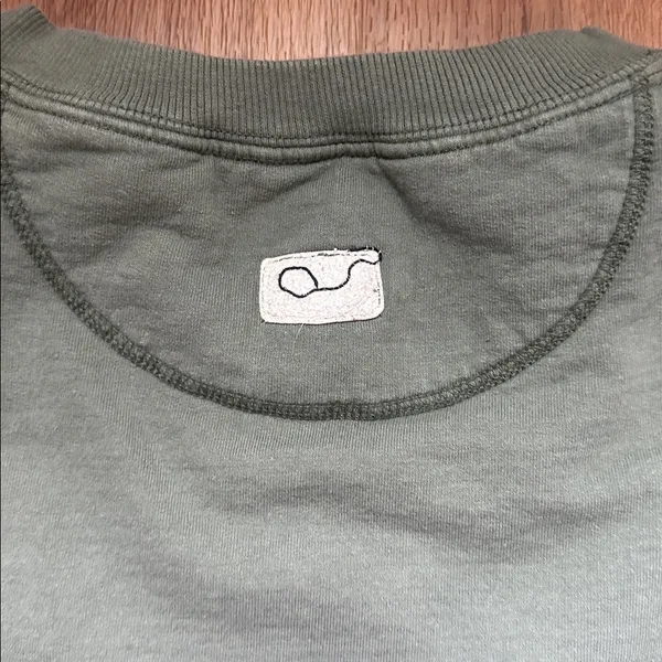 Vintage Made in‎ USA 100% Cotton Oversized Birdhouse Sweatshirt - Image 8