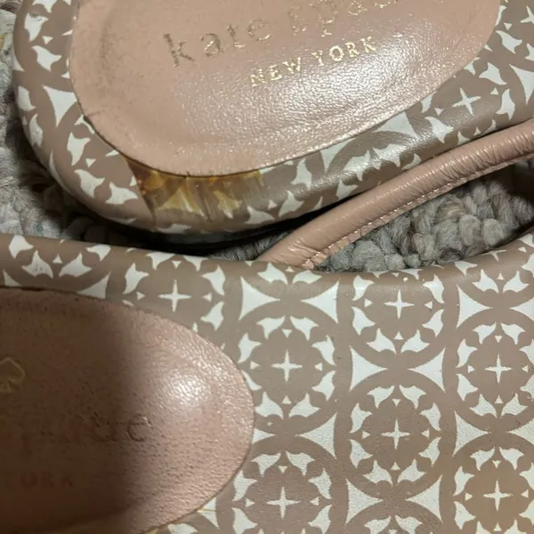 Kate Spade New York Sandal MISTIC Bow Pink NAPPA Leather- Size 9.5 - Image 8