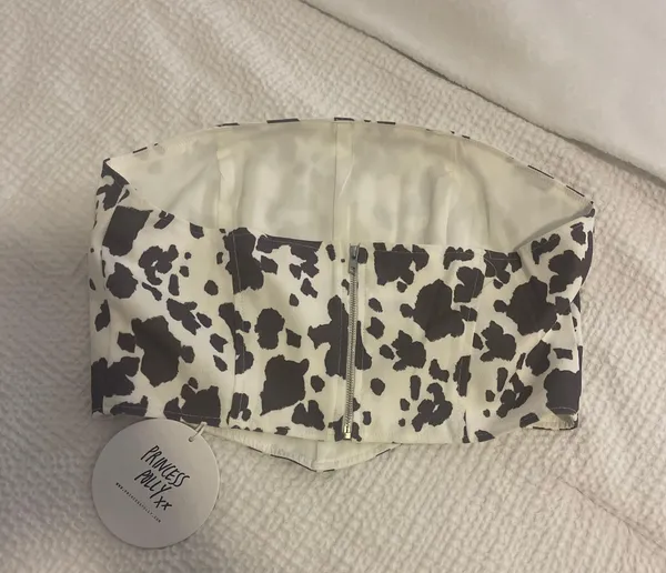 Princess Polly Cow Print Top - Image 3