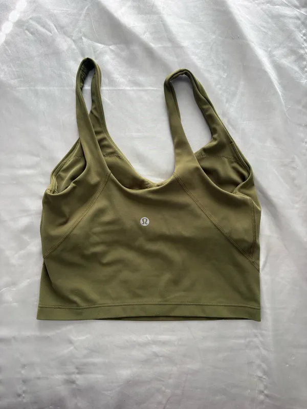 Lululemon olive green align tank - Image 2