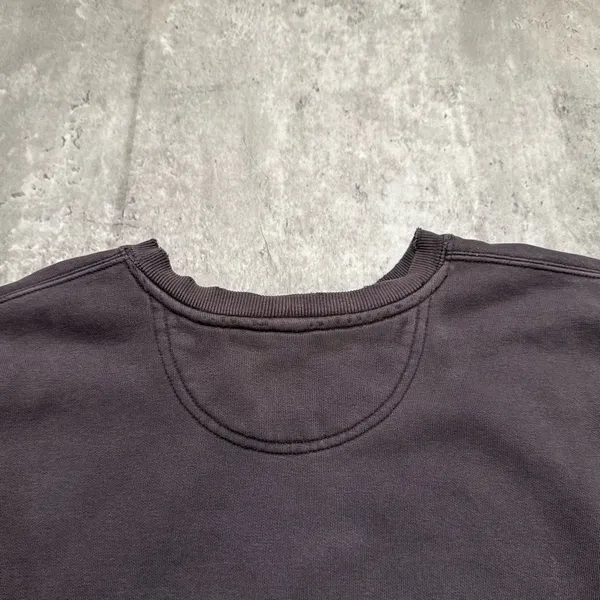 Vintage Carhartt Crewneck Sweatshirt Dark Grey - Image 4