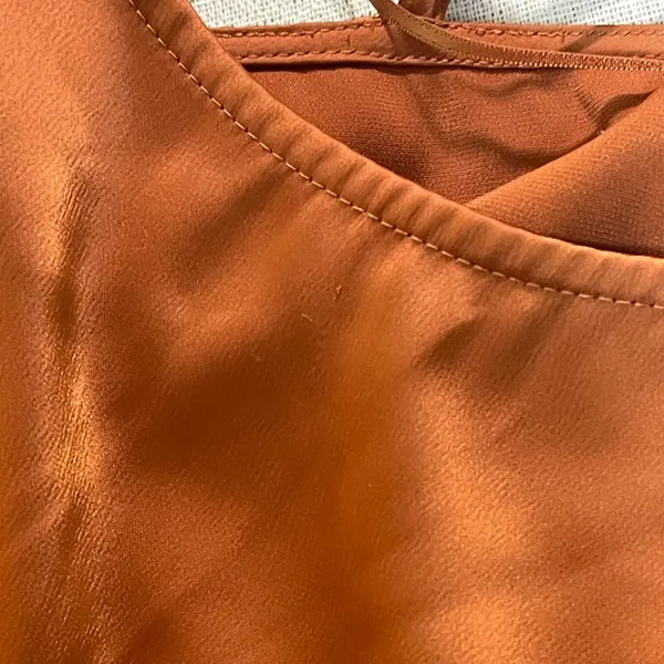 Good American | Copper Ruched Cami | Size 3 Large - Image 7
