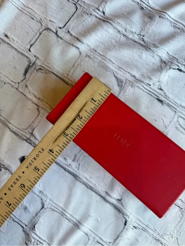 Fendi Red Sunglasses Box Unisex Storage Designer - Image 7