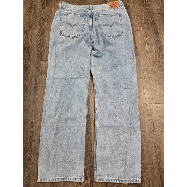 Levi's Pro Straight Light Wash Women's Jeans Size 31x30 - Image 6