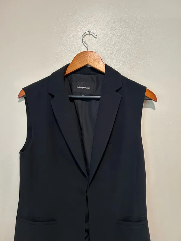 Banana Republic Vest (XS) - Image 5