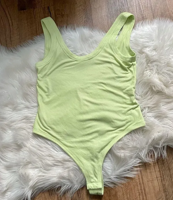 Uniqlo Alexander Wang Green Bodysuit - Image 2