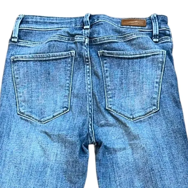 Abercrombie & Fitch Simone‎ High Rise Ankle Denim Jeans Embroidered Floral 26/2 - Image 6