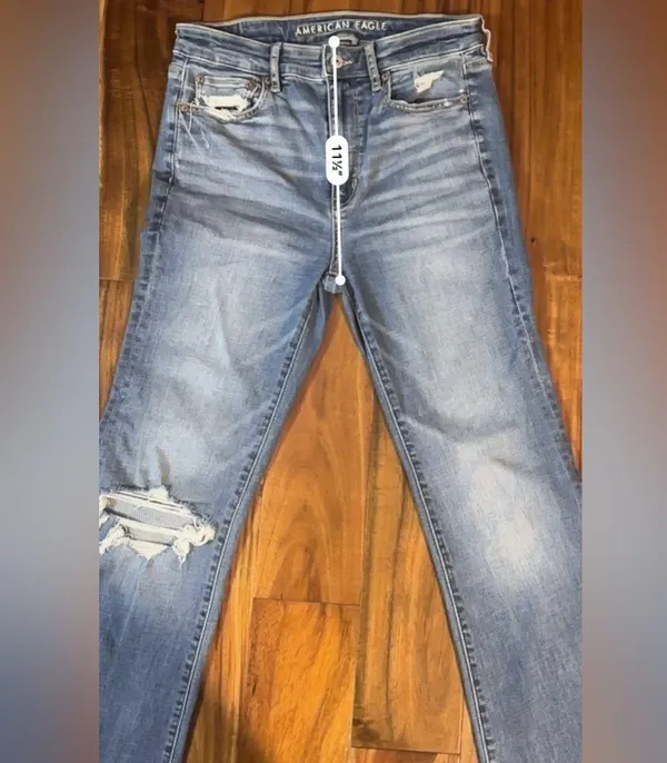 American Eagle Super Hi-rise Flare Jeans - Image 7