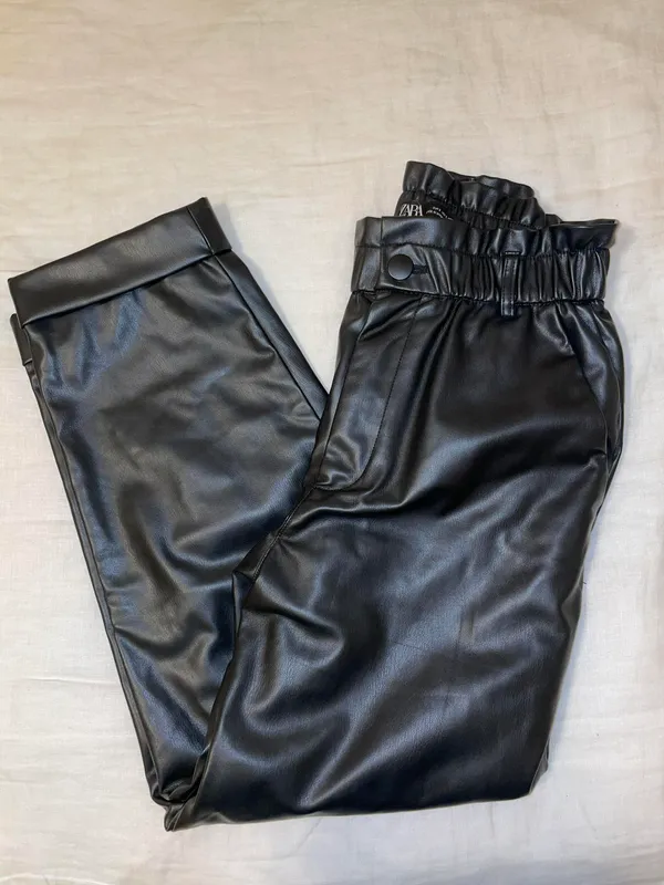 Faux Leather Pants - Image 2