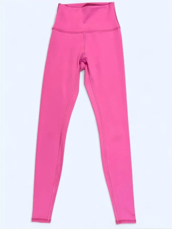 Alo Yoga Full High Waist Airlift legging pink activewear yoga Pilates training - Image 6