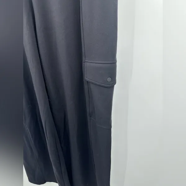 Athleta‎ Women’s Venice High Rise Wide Leg Cargo Pant Black Size XL - Image 4