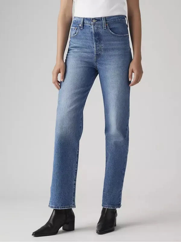 Levi’s Ribcage Straight Jean Size 28 - Image 7