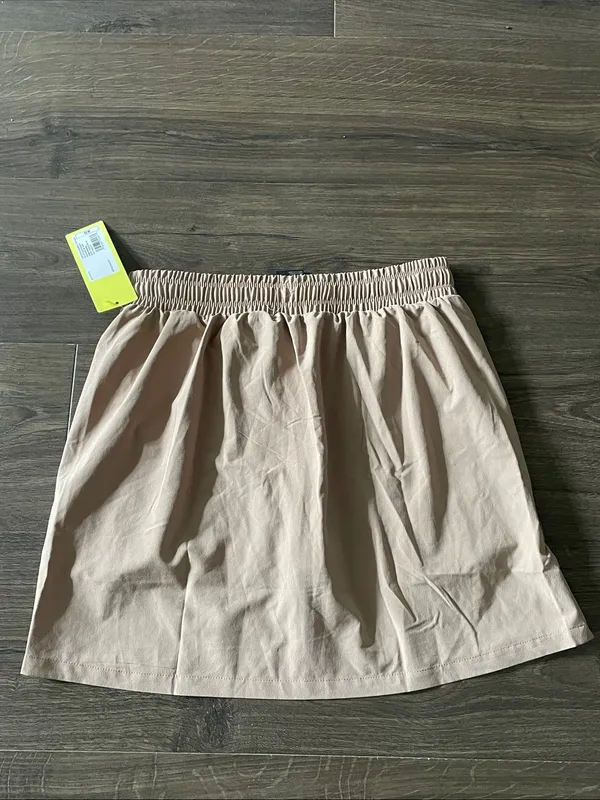 NWT All in Motion Tan Athletic Skort, Size XS - Image 3