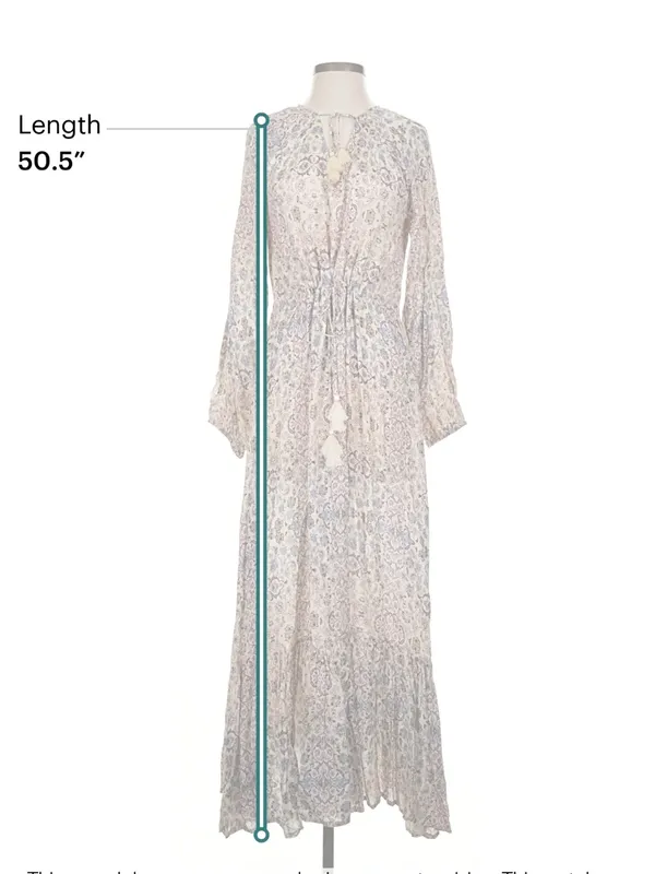 Roller Rabbit Odila Olaya maxi dress size small MSRP $198 - Image 8