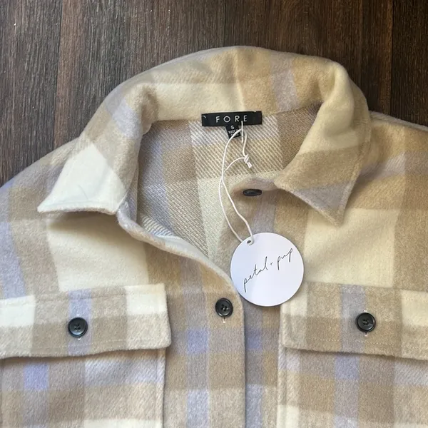 Alex Double Breasted Pocket Shacket - Image 3
