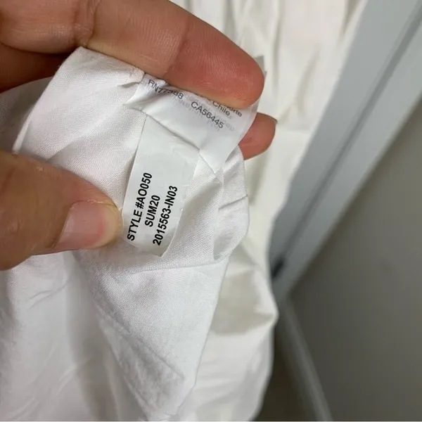 J Crew‎ white sleeveless tiered midi dress size 10 vacation cruise bridal shower - Image 9