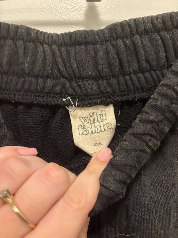 Wild Fable Black Cargo Sweatpants - Image 3