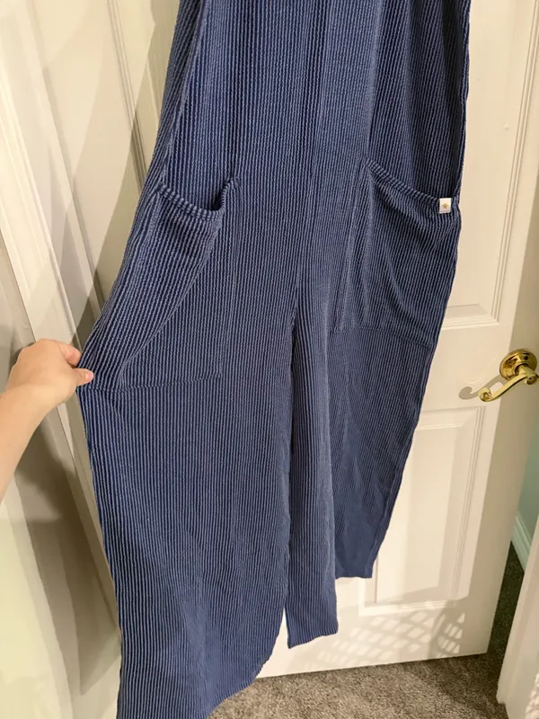 Simply Southern Dark Blue Jumpsuit - Image 3