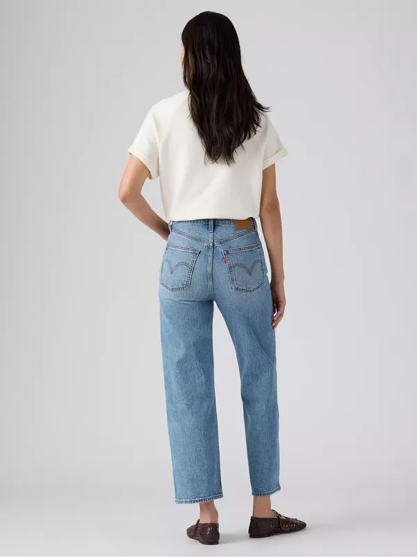 Levi's Women Ribcage Straight Ankle Women's Jeans 24 Capsule Wardrobe Minimalist - Image 2