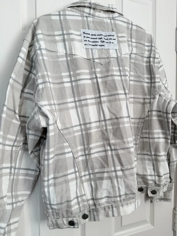 Princess Polly Jacket Denim Oversized - Image 3