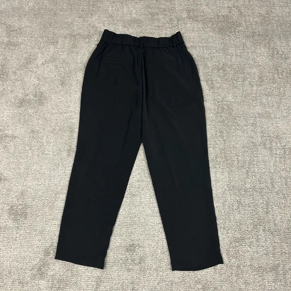 Halara Flex High Waist Tapered Black Work Pants Women Medium Pockets Stretch New - Image 7