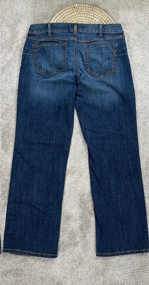Ariat Women’s Real Low Rise Charly Straight Leg Jeans Western in Florida 34R - Image 2
