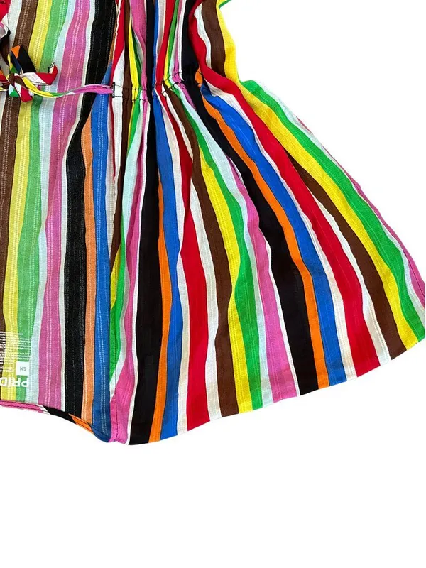 NEW Target Pride Adult Short Sleeve Cover Up Striped Size S/M - Image 12