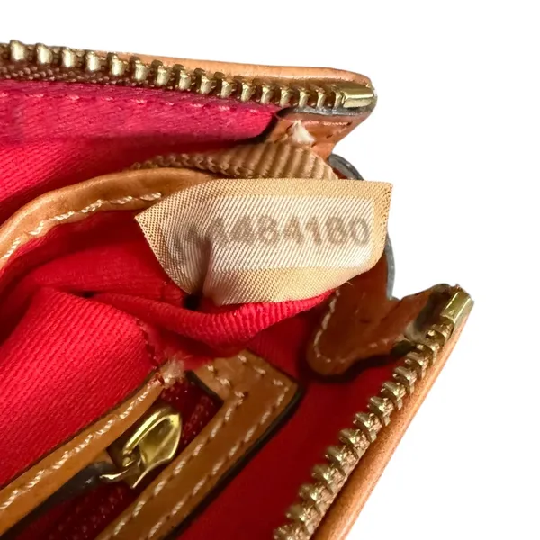 Dooney & Bourke Triple Zip Peyton Brown Leather Crossbody Purse - Image 10