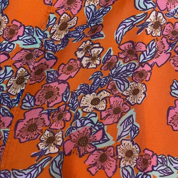 FRNCH Aneth Floral Silk Blend Sleeveless Maxi Dress Womens Size Small Boho - Image 12