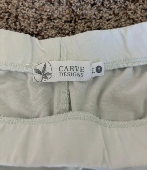 White Lace Sleep Shorts Size M - Image 3