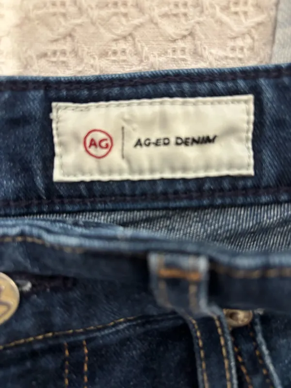 AG Adriano Goldschmied Hailey Rollup‎ Ex-Boyfriend Denim shorts size 27R - Image 12