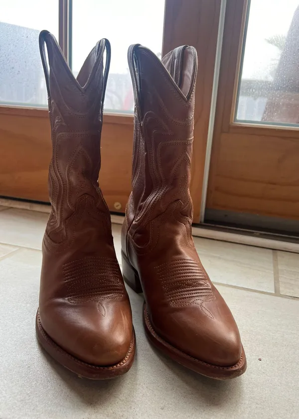 Tecova Cowboy Boots Size 8.5 - Image 11