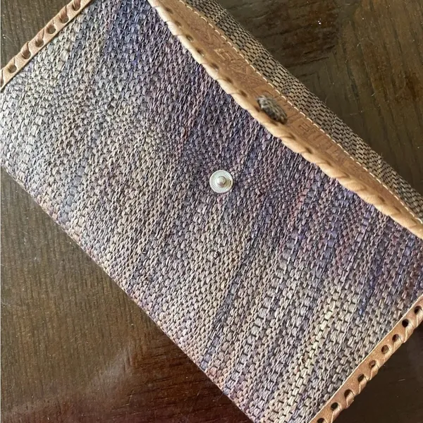 Artisinal boho wallet great for summer beach ect - Image 2