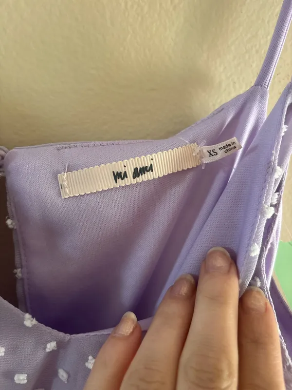 Francesca's Dress purple xs NWT - Image 2