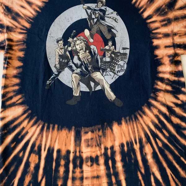 The Who Custom Black Tee/ One Of A Kind Piece Size L - Image 6