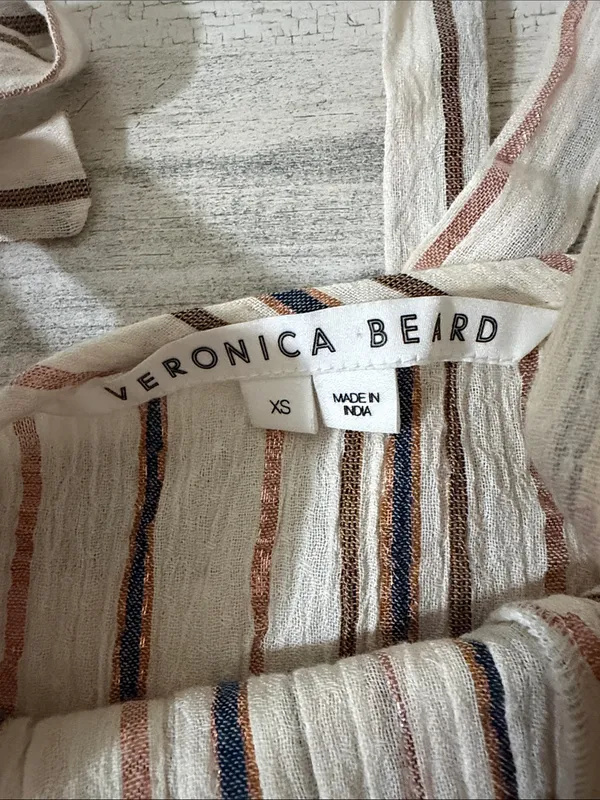 Veronica Beard Michi Dress in Natural Multi - Image 6